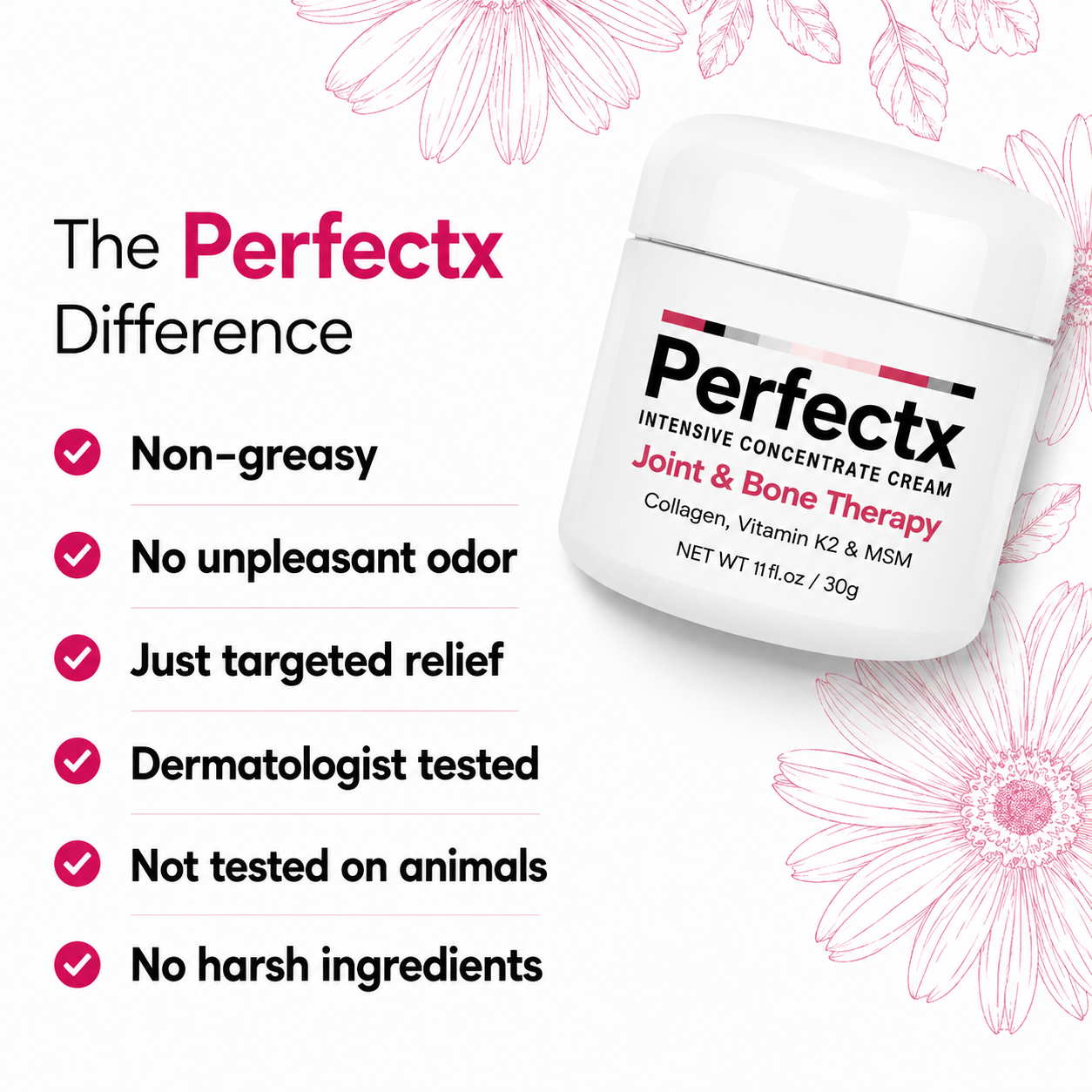 New Perfectx Bone Therapy Cream ( Pack Of 2 )