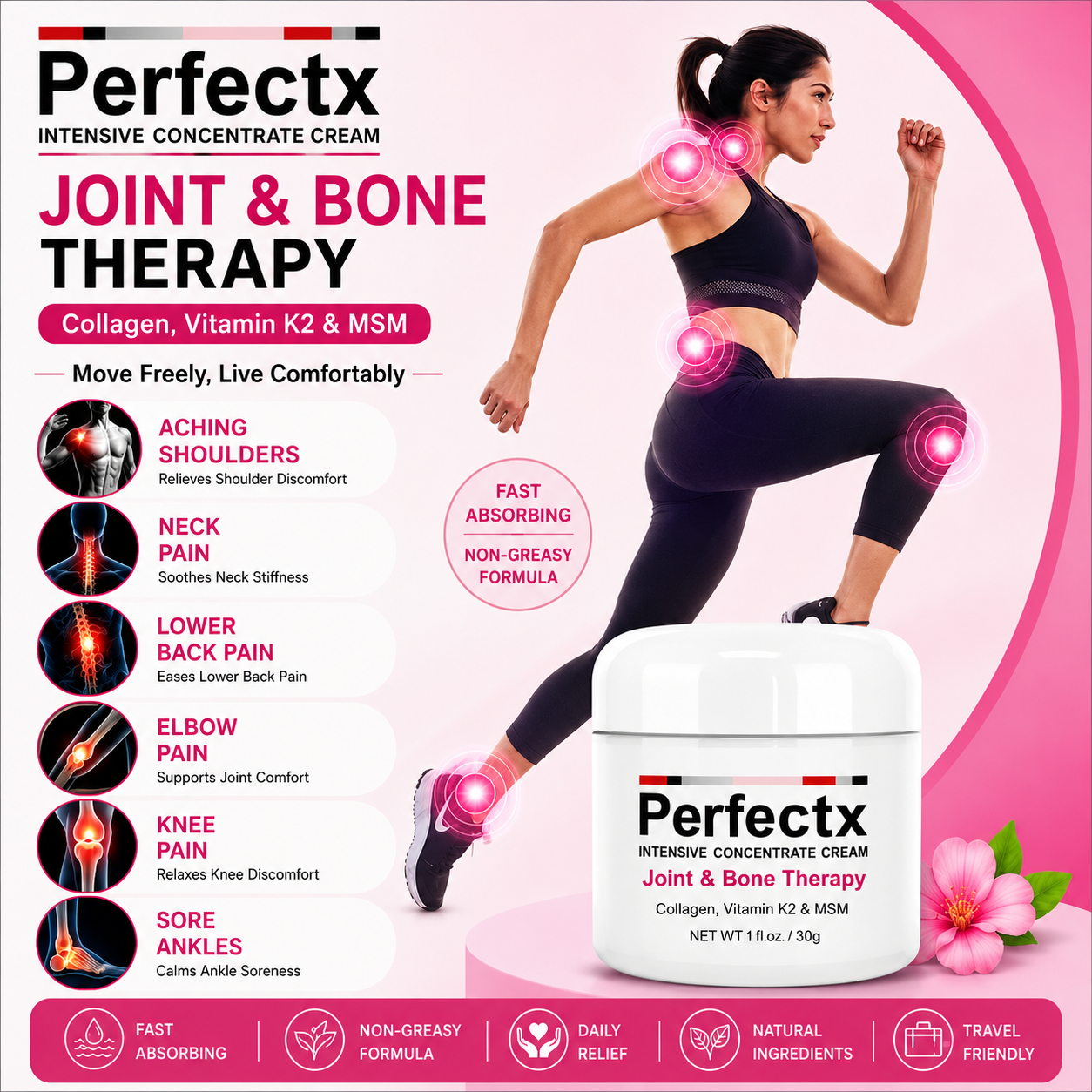 New Perfectx Bone Therapy Cream ( Pack Of 2 )