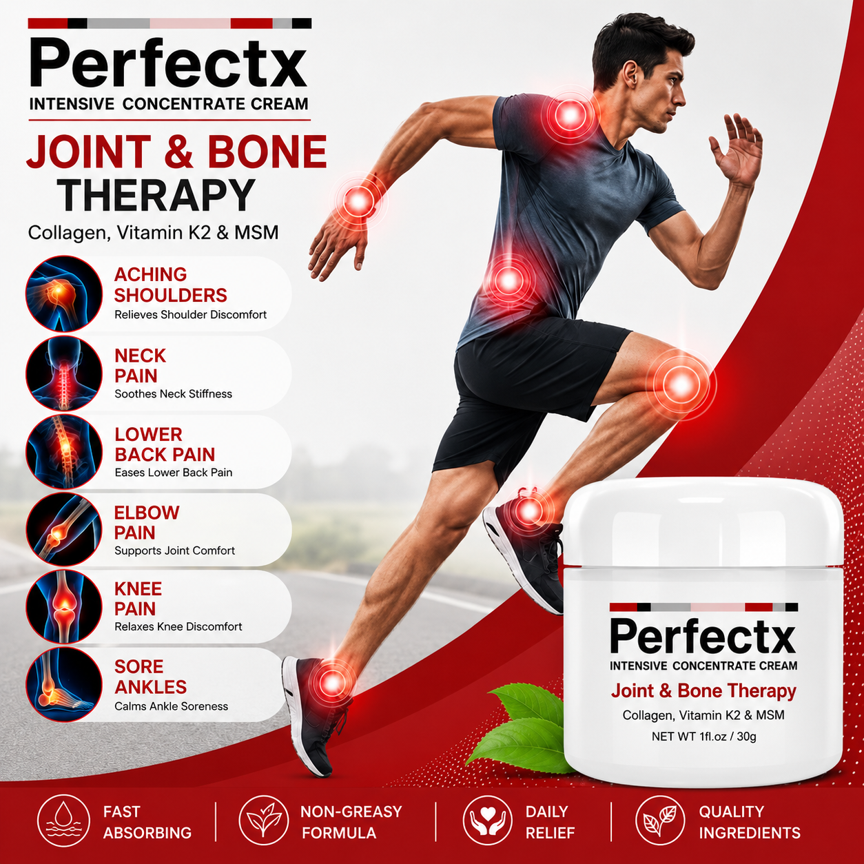 New Perfectx Bone Therapy Cream ( Pack Of 2 )
